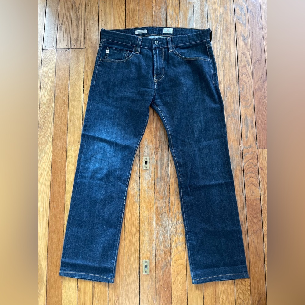 AG Adriano Goldschmied Men's Jeans 34 Matchbox Slim Straight